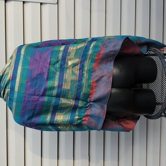 Multi pattern  Scarf - Picture 2 of 3